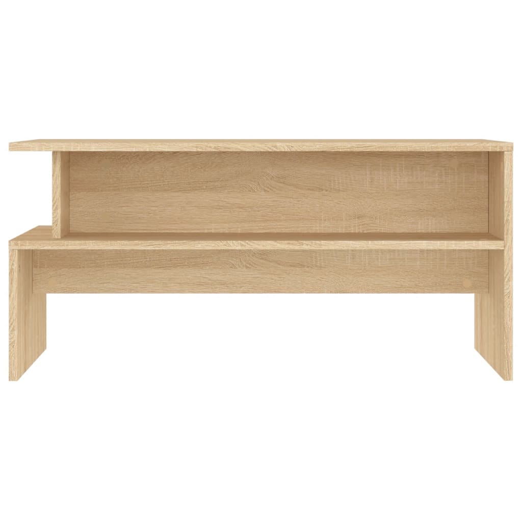 Couchtisch Sonoma-Eiche 90x55x42,5 cm Holzwerkstoff - Pazzar.ch