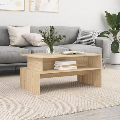 Couchtisch Sonoma-Eiche 90x55x42,5 cm Holzwerkstoff - Pazzar.ch
