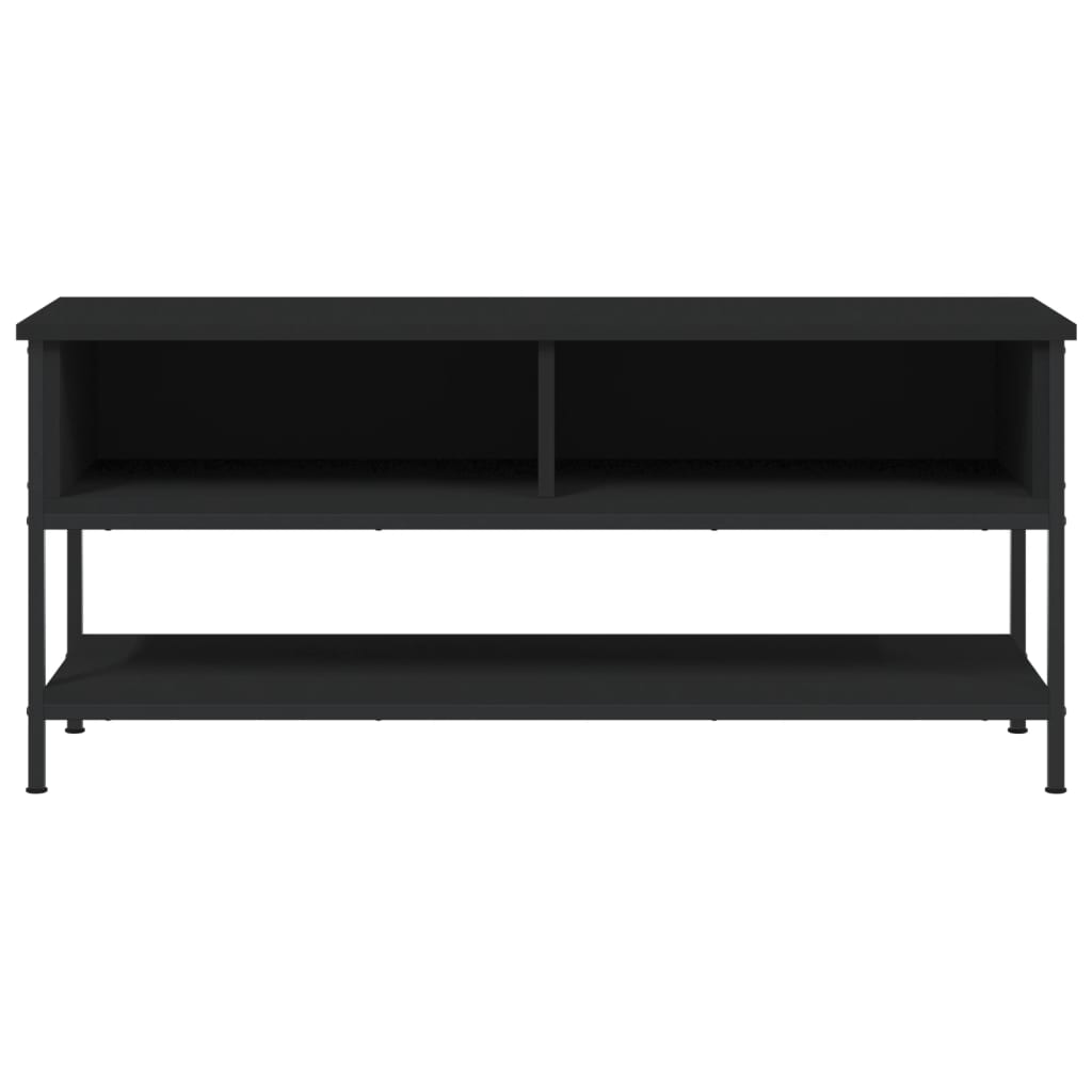TV-Schrank Schwarz 100x35x45 cm Holzwerkstoff