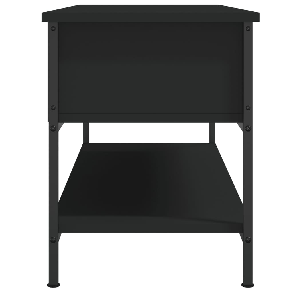 TV-Schrank Schwarz 100x35x45 cm Holzwerkstoff - Pazzar.ch