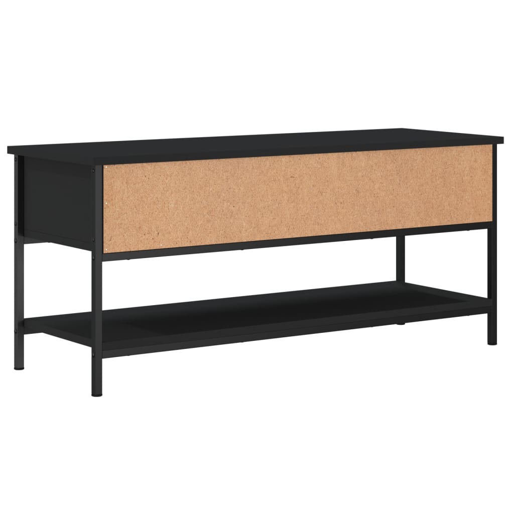 TV-Schrank Schwarz 100x35x45 cm Holzwerkstoff - Pazzar.ch