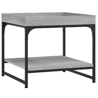 Couchtisch Grau Sonoma 49,5x49,5x45 cm Holzwerkstoff - Pazzar.ch