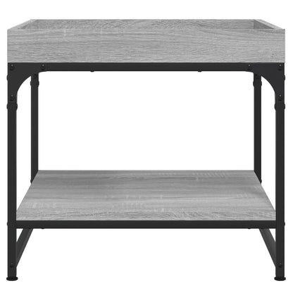 Couchtisch Grau Sonoma 49,5x49,5x45 cm Holzwerkstoff - Pazzar.ch