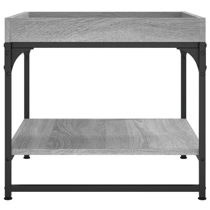Couchtisch Grau Sonoma 49,5x49,5x45 cm Holzwerkstoff - Pazzar.ch