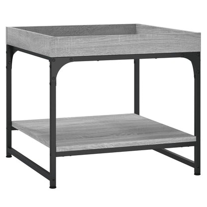 Couchtisch Grau Sonoma 49,5x49,5x45 cm Holzwerkstoff - Pazzar.ch