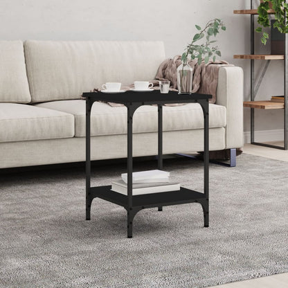 Couchtisch Schwarz 40x40x55 cm Holzwerkstoff - Pazzar.ch
