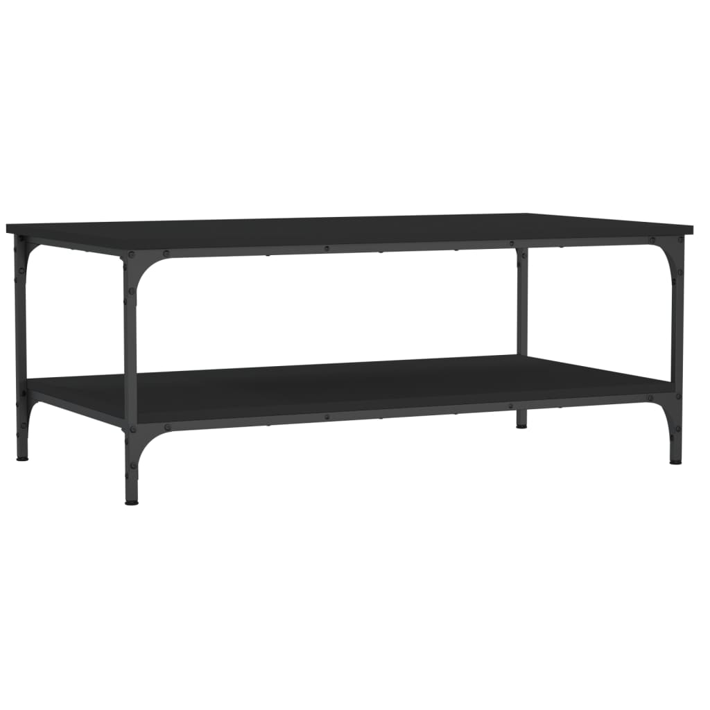 Couchtisch Schwarz 100x55x40 cm Holzwerkstoff - Pazzar.ch