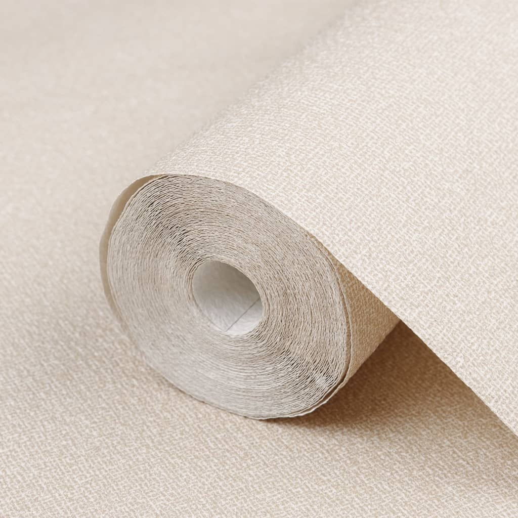 Tapete 3D Einfarbig Beige - Pazzar.ch