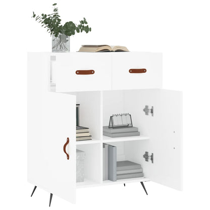 Sideboard Weiß 69,5x34x90 cm Holzwerkstoff - Pazzar.ch