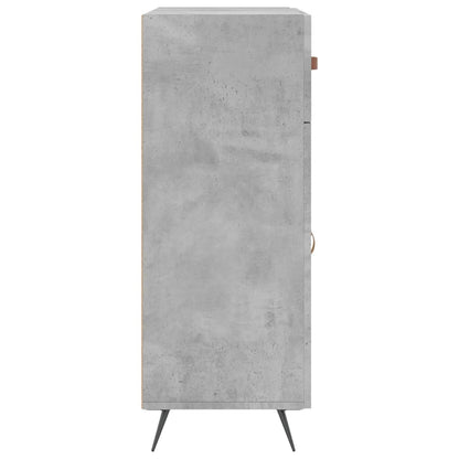 Sideboard Betongrau 69,5x34x90 cm Holzwerkstoff - Pazzar.ch