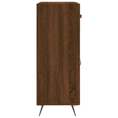 Sideboard Braun Eichen-Optik 69,5x34x90 cm Holzwerkstoff - Pazzar.ch