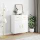Sideboard Hochglanz-Weiß 69,5x34x90 cm Holzwerkstoff