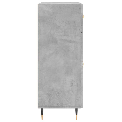 Sideboard Betongrau 69,5x34x90 cm Holzwerkstoff - Pazzar.ch