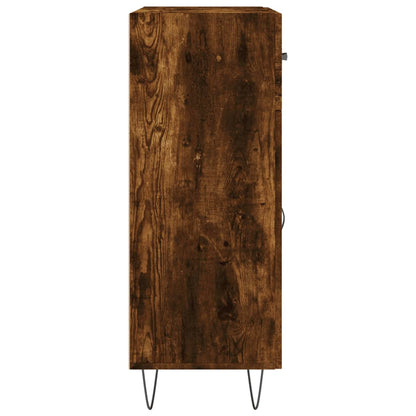 Sideboard Räuchereiche 69,5x34x90 cm Holzwerkstoff - Pazzar.ch