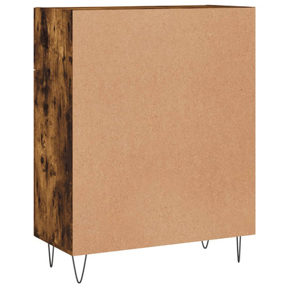 Sideboard Räuchereiche 69,5x34x90 cm Holzwerkstoff - Pazzar.ch