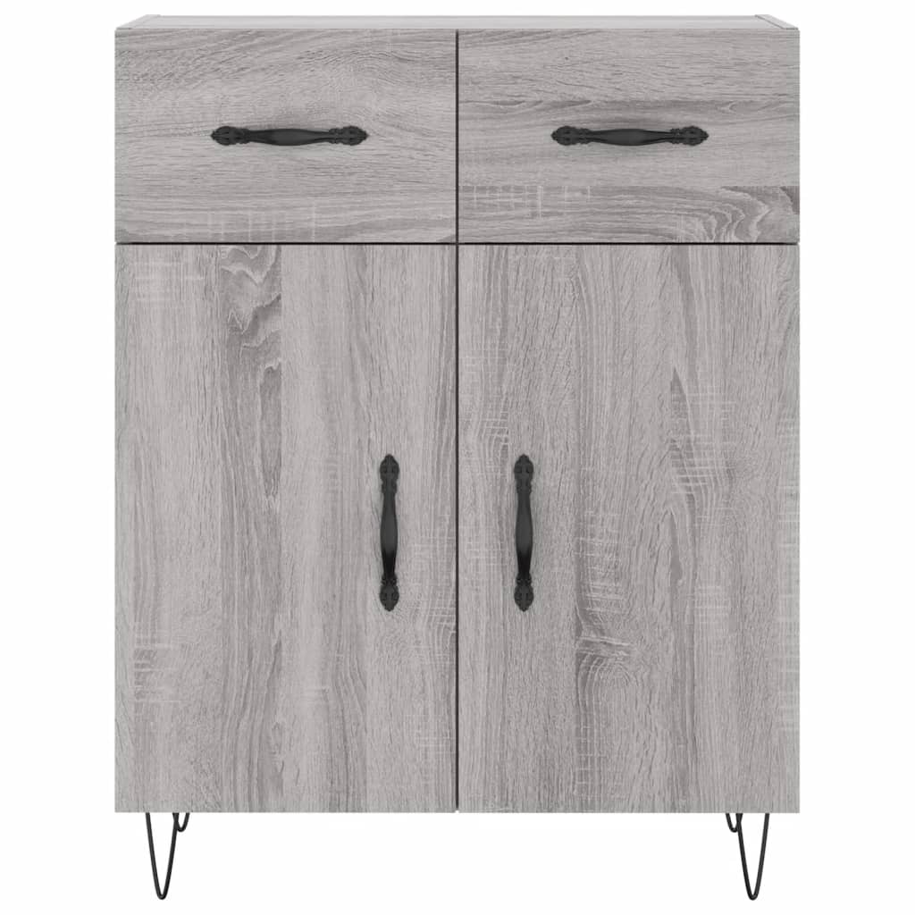 Sideboard Grau Sonoma 69,5x34x90 cm Holzwerkstoff - Pazzar.ch