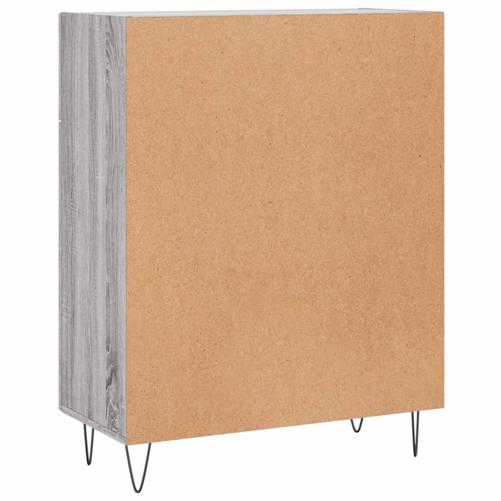 Sideboard Grau Sonoma 69,5x34x90 cm Holzwerkstoff - Pazzar.ch