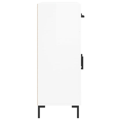 Sideboard Hochglanz-Weiß 69,5x34x90 cm Holzwerkstoff - Pazzar.ch