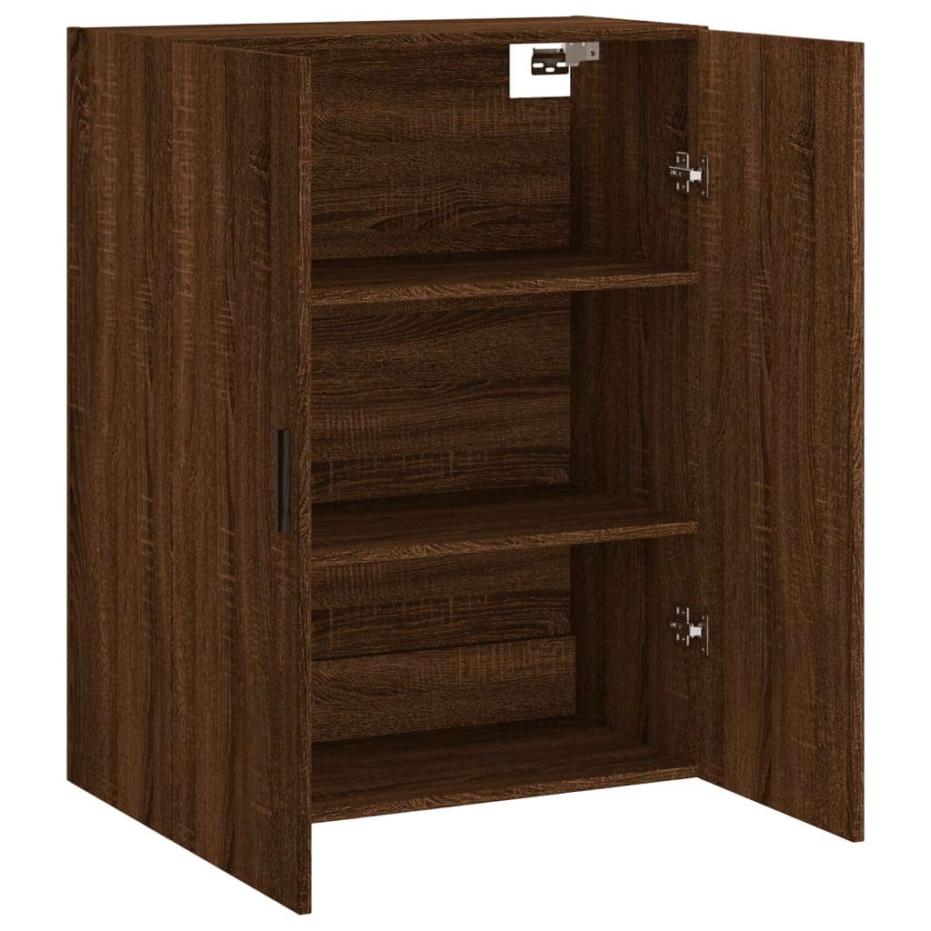Wandschrank Braun Eichen-Optik 69,5x34x90 cm - Pazzar.ch