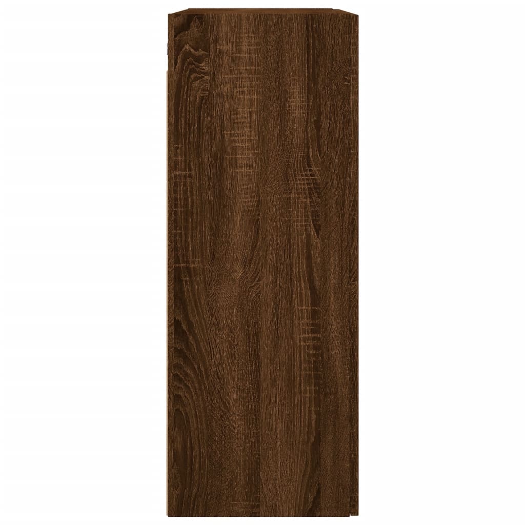 Wandschrank Braun Eichen-Optik 69,5x34x90 cm - Pazzar.ch