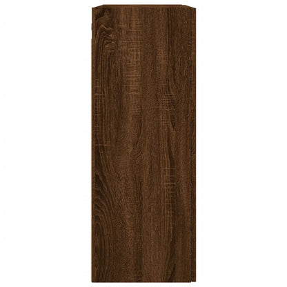 Wandschrank Braun Eichen-Optik 69,5x34x90 cm - Pazzar.ch