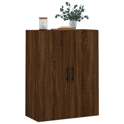 Wandschrank Braun Eichen-Optik 69,5x34x90 cm - Pazzar.ch