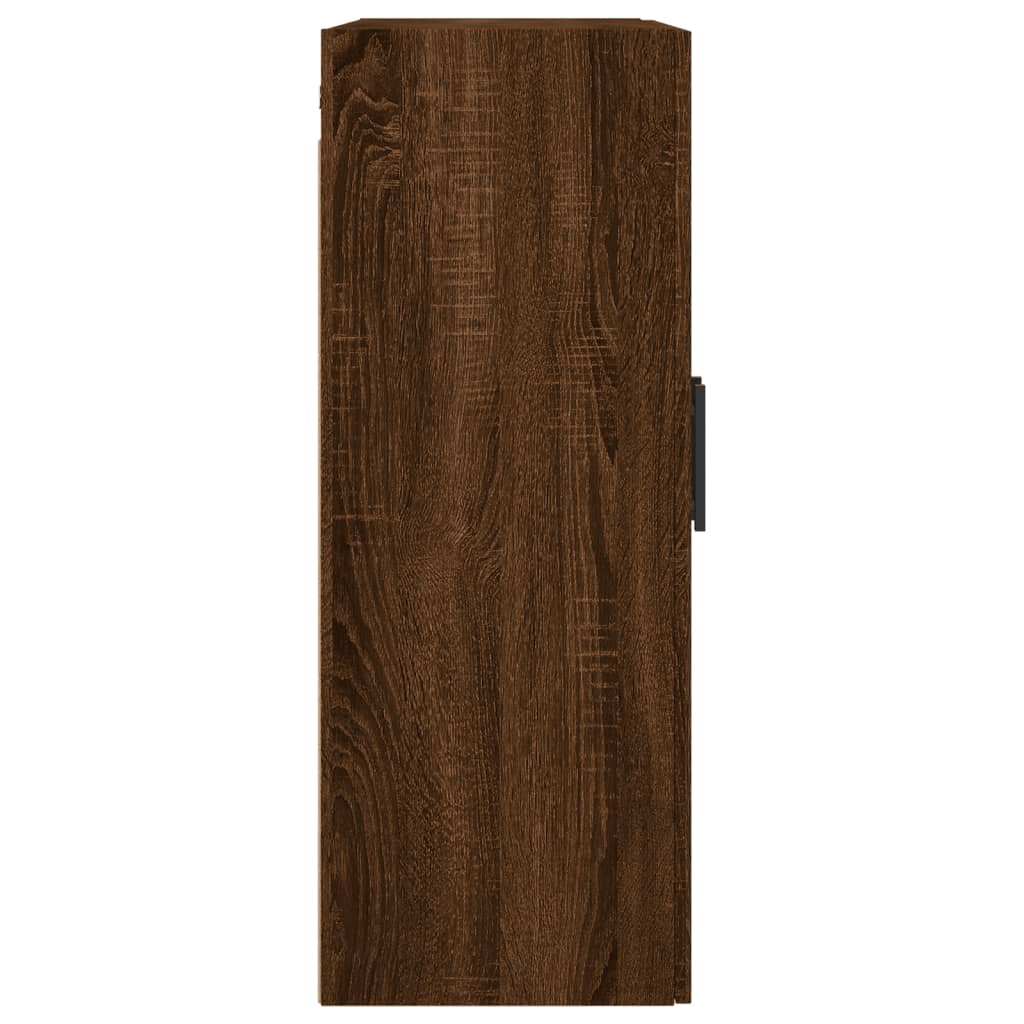 Wandschrank Braun Eichen-Optik 69,5x34x90 cm - Pazzar.ch
