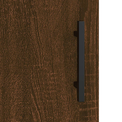 Wandschrank Braun Eichen-Optik 69,5x34x90 cm - Pazzar.ch