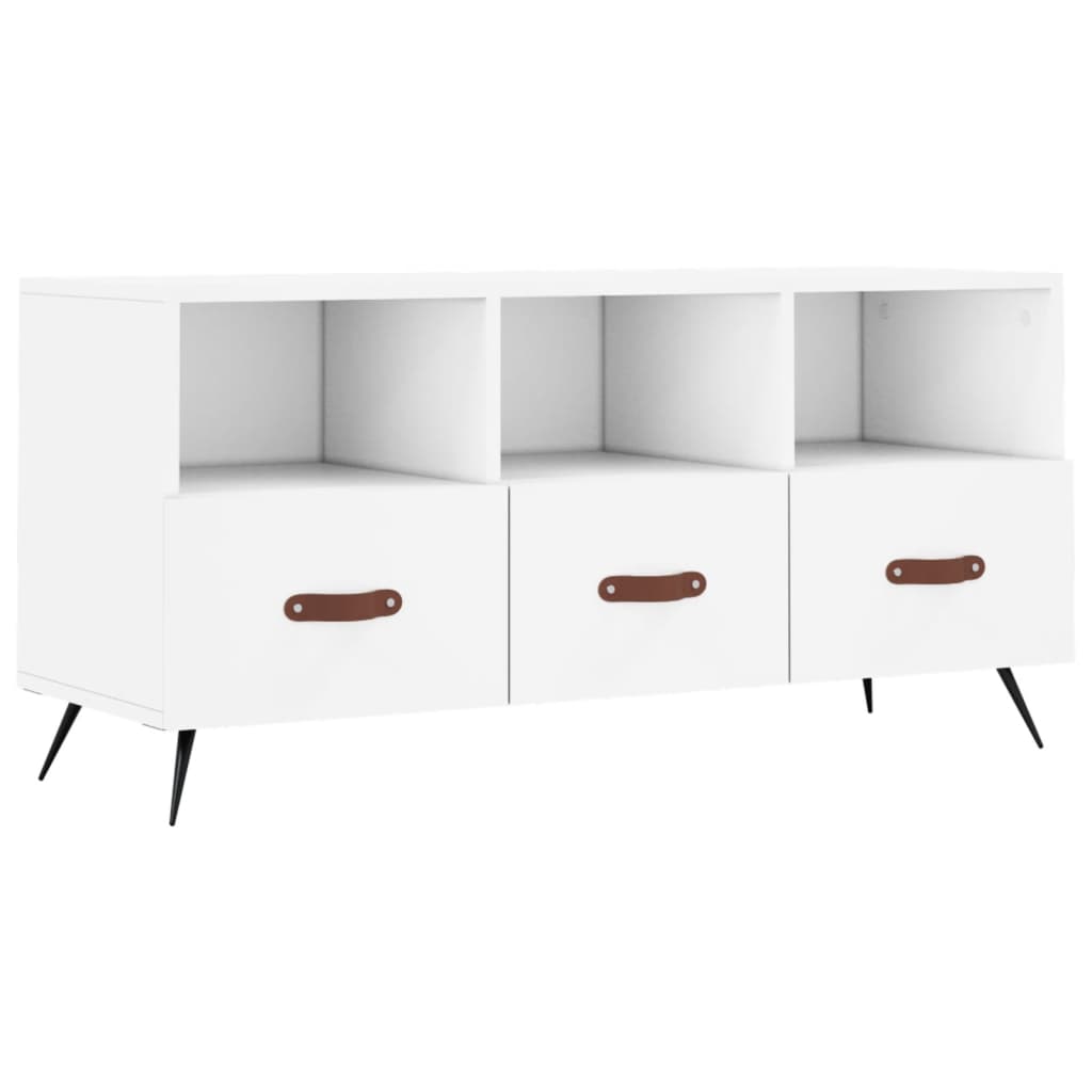 TV-Schrank Weiß 102x36x50 cm Holzwerkstoff - Pazzar.ch