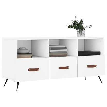 TV-Schrank Weiß 102x36x50 cm Holzwerkstoff - Pazzar.ch
