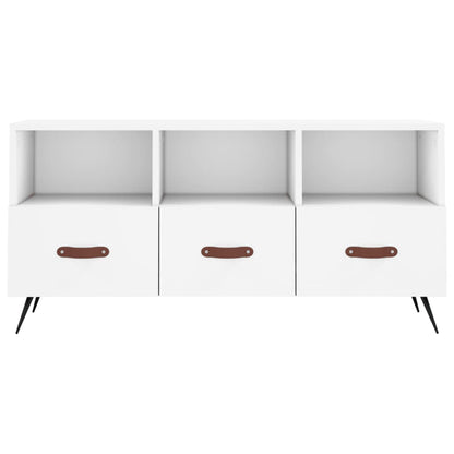 TV-Schrank Weiß 102x36x50 cm Holzwerkstoff - Pazzar.ch