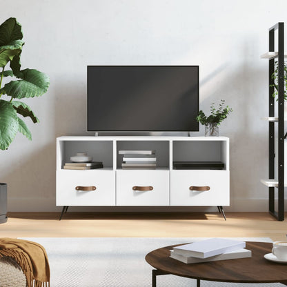 TV-Schrank Weiß 102x36x50 cm Holzwerkstoff - Pazzar.ch