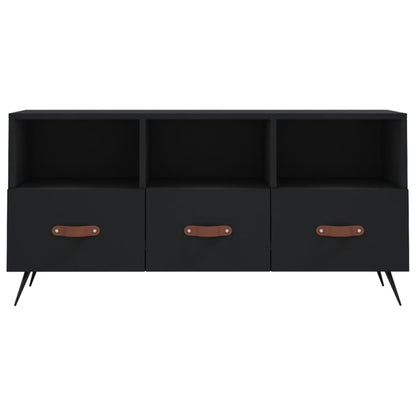 TV-Schrank Schwarz 102x36x50 cm Holzwerkstoff - Pazzar.ch