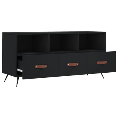TV-Schrank Schwarz 102x36x50 cm Holzwerkstoff - Pazzar.ch