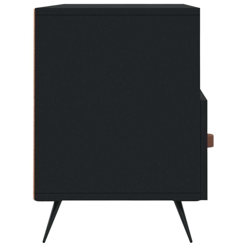 TV-Schrank Schwarz 102x36x50 cm Holzwerkstoff - Pazzar.ch