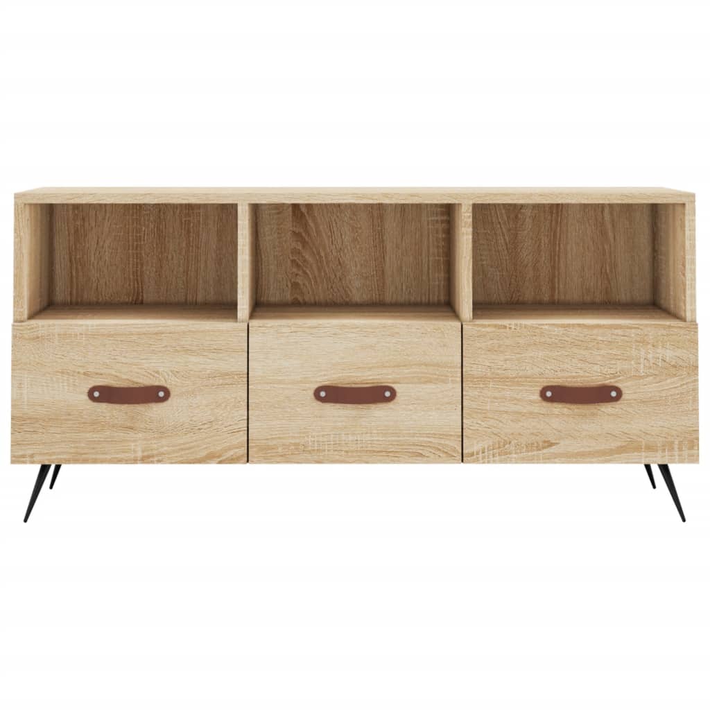 TV-Schrank Sonoma-Eiche 102x36x50 cm Holzwerkstoff - Pazzar.ch
