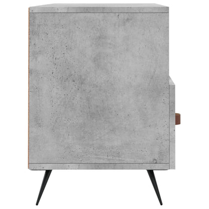 TV-Schrank Betongrau 102x36x50 cm Holzwerkstoff - Pazzar.ch