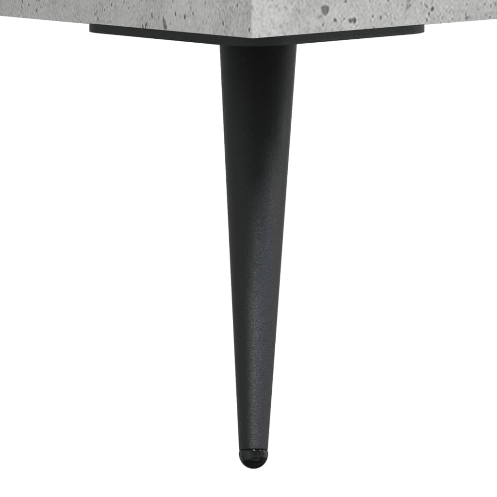 TV-Schrank Betongrau 102x36x50 cm Holzwerkstoff - Pazzar.ch