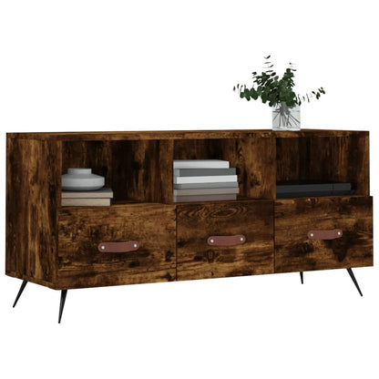 TV-Schrank Räuchereiche 102x36x50 cm Holzwerkstoff - Pazzar.ch