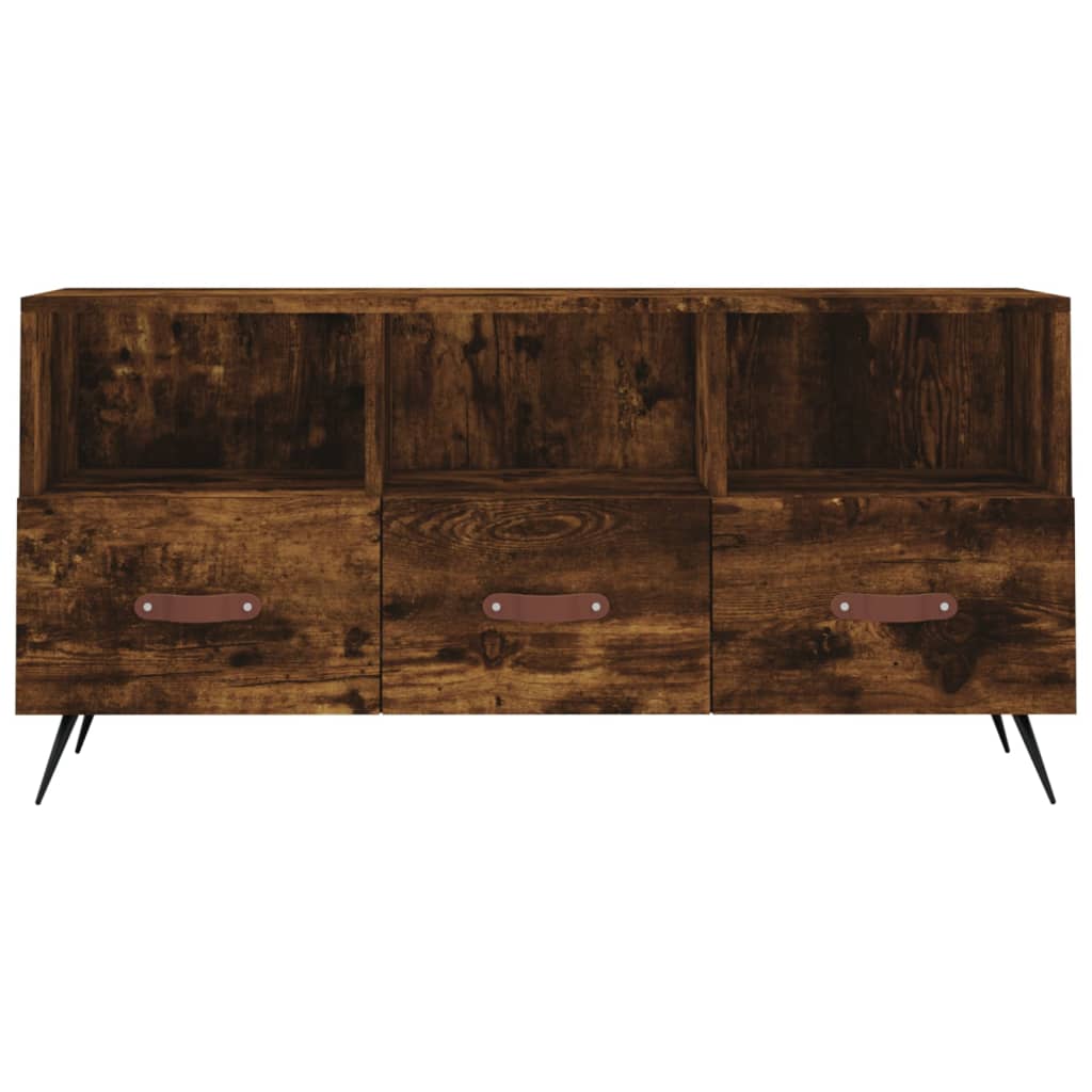 TV-Schrank Räuchereiche 102x36x50 cm Holzwerkstoff - Pazzar.ch