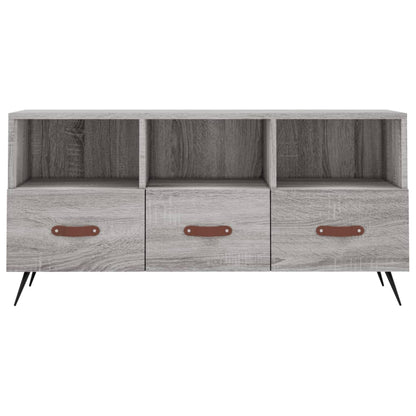 TV-Schrank Grau Sonoma 102x36x50 cm Holzwerkstoff - Pazzar.ch