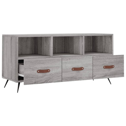 TV-Schrank Grau Sonoma 102x36x50 cm Holzwerkstoff - Pazzar.ch