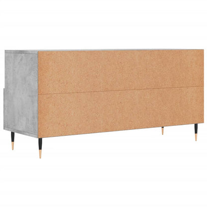 TV-Schrank Betongrau 102x36x50 cm Holzwerkstoff - Pazzar.ch