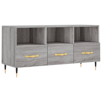 TV-Schrank Grau Sonoma 102x36x50 cm Holzwerkstoff - Pazzar.ch