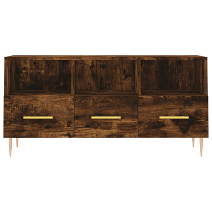 TV-Schrank Räuchereiche 102x36x50 cm Holzwerkstoff - Pazzar.ch