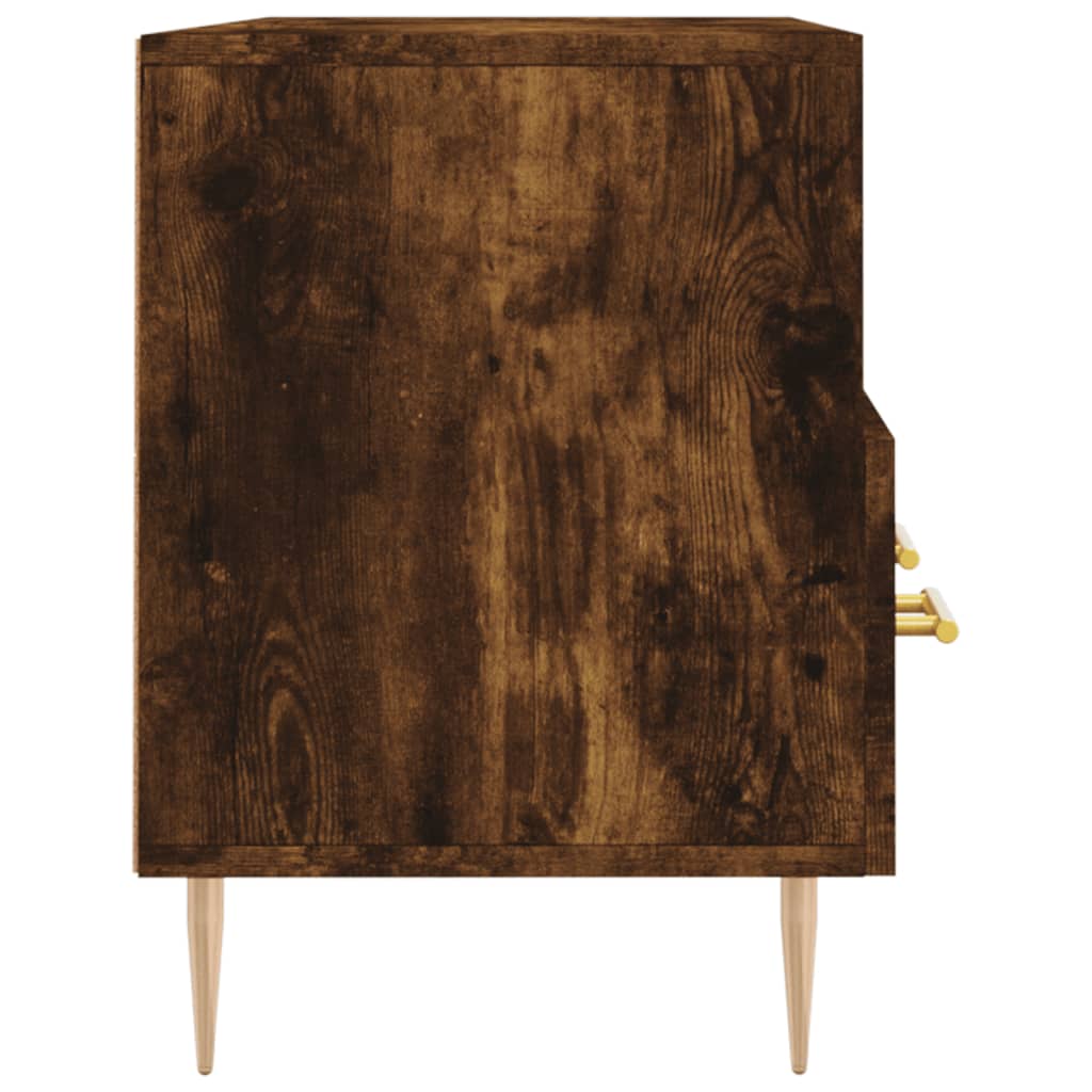 TV-Schrank Räuchereiche 102x36x50 cm Holzwerkstoff - Pazzar.ch