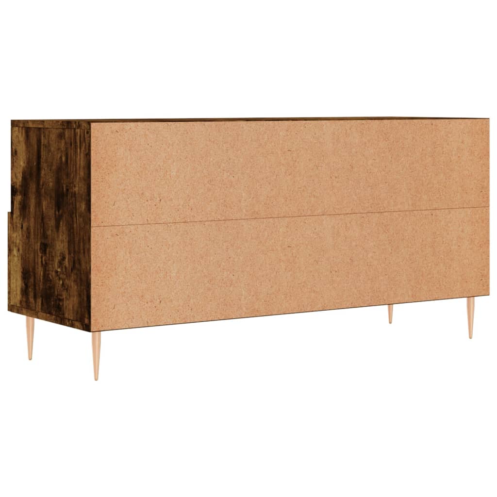 TV-Schrank Räuchereiche 102x36x50 cm Holzwerkstoff - Pazzar.ch