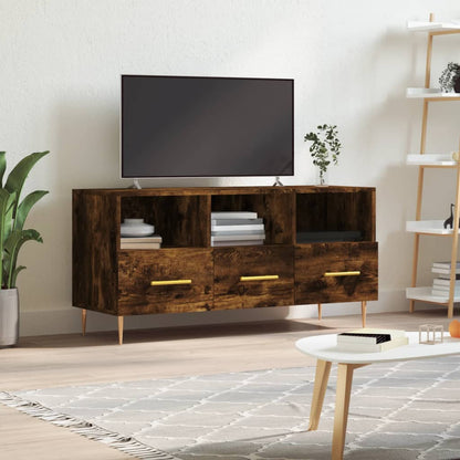 TV-Schrank Räuchereiche 102x36x50 cm Holzwerkstoff - Pazzar.ch
