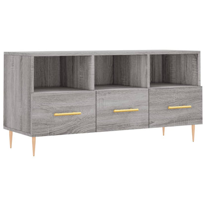 TV-Schrank Grau Sonoma 102x36x50 cm Holzwerkstoff - Pazzar.ch