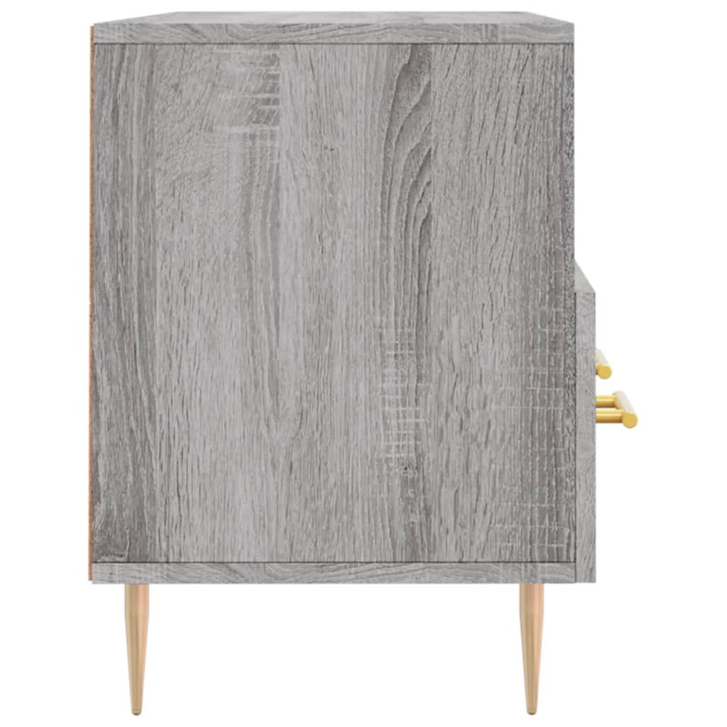 TV-Schrank Grau Sonoma 102x36x50 cm Holzwerkstoff - Pazzar.ch